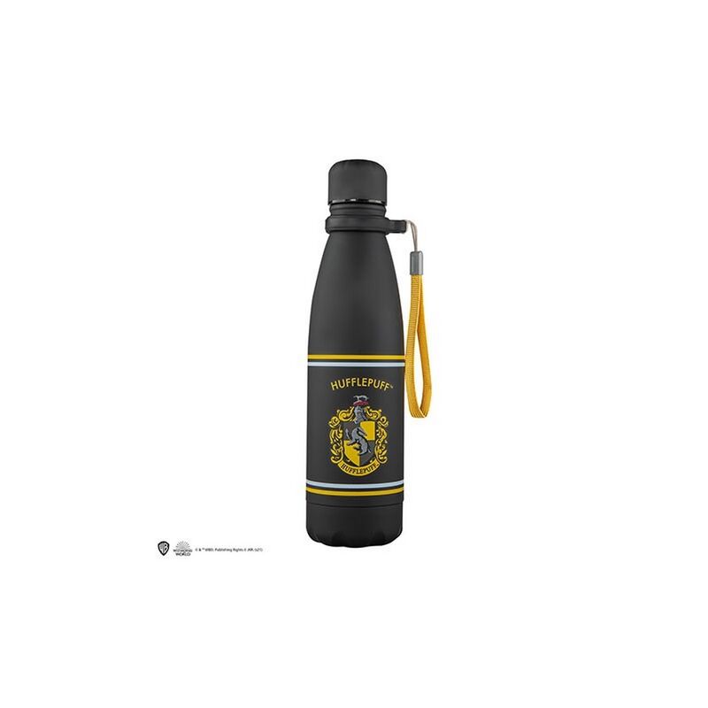 Cinereplicas Harry Potter - Botella de Agua Hufflepuff - Licencia Oficial