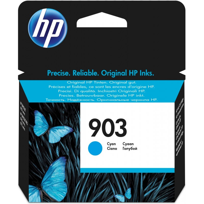 HP - Cartucho de tinta Original 903 cian T6L87AE
