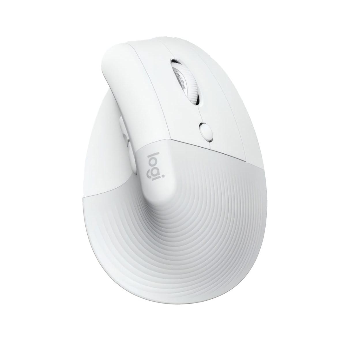 Logitech Lift Blanco crudo / Ratón ergonómico vertical