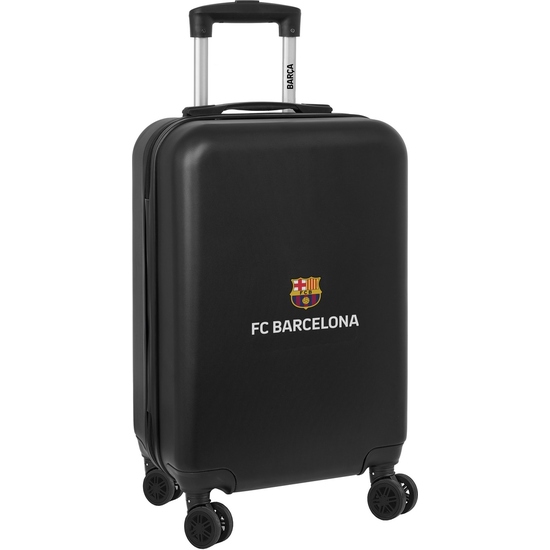 Safta - Maleta de Cabina F.C. Barcelona 3ª Equipación Medidas Maleta 55x34,5cm - Maleta de Cabina F.C. Barcelona 3ª Equipación Ligera, Resistente para Equipaje de Mano