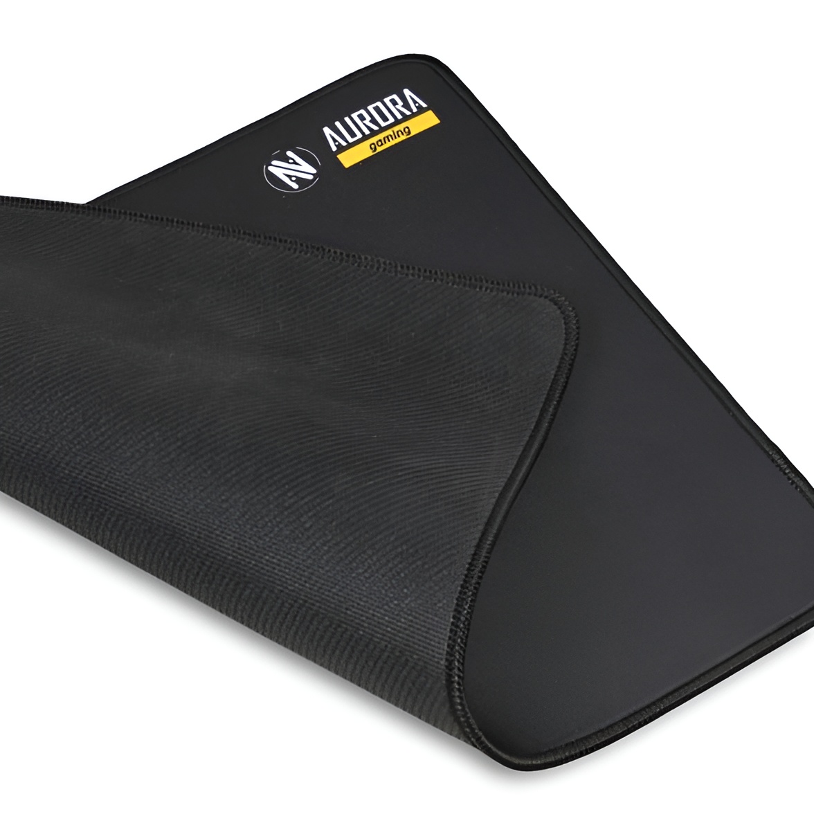 iBox Aurora MPG3 Black - Large Gaming Mouse Pad, Extended Size with Anti-Slip Rubber Base, Cloth Surface for Office and Gaming Use, Ergonomic Design for Comfort