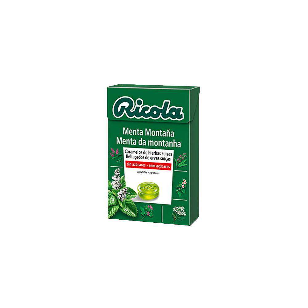 Ricola Caramelos Menta Montaña Sin Azúcar 50 Gr
