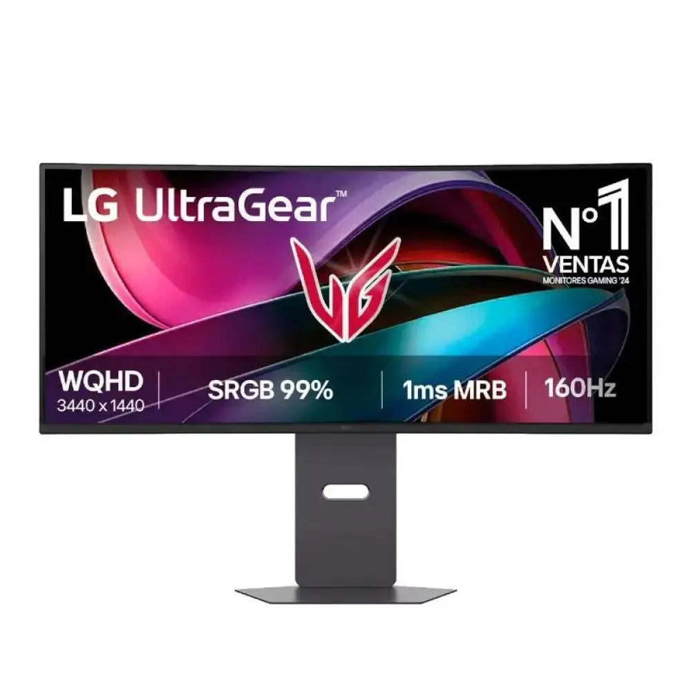 Monitor LG UltraGear 34G600A-B 34" VA 21:9 WQHD 160Hz 1 ms Curvo 1800 regulable altura