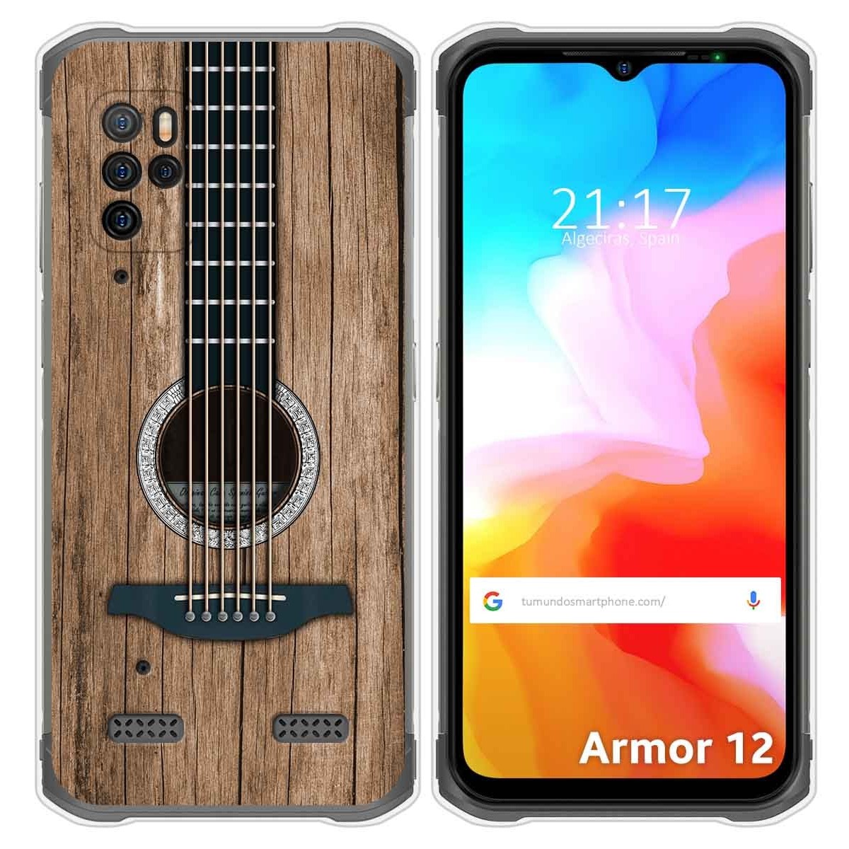 Funda Silicona para Ulefone Armor 12 5G diseño Madera 11 Dibujos