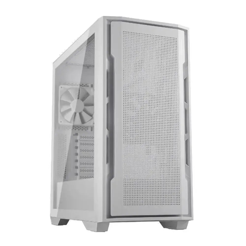Torre PC Gabinete Cougar Uniface Torre Media Blanco ATX Vidrio Templado USB-C Antipolvo