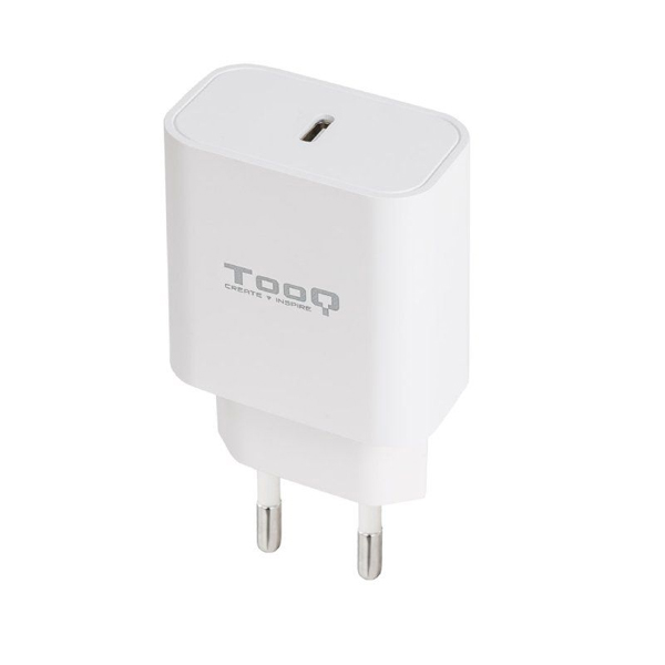 Tooq tqwc-pdusbc20w usb-c wall charger pd20w white