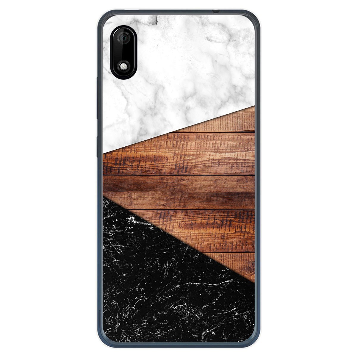 Tumundosmartphone Funda Gel Tpu para Wiko Y70 diseño Mármol 11 Dibujos