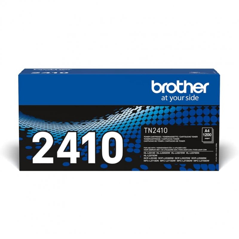 Tóner Brother TN2410 Original Negro de Larga Duración