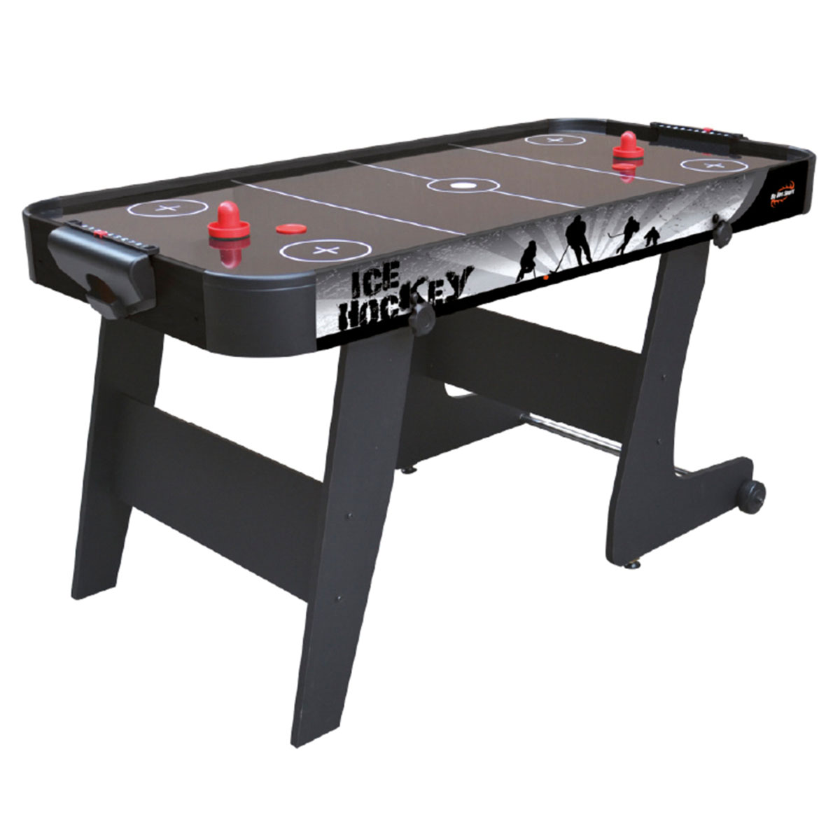 Devessport Air Hockey con Campo de Juego Accionado por Aire | Incluye Lanzadores y Discos
