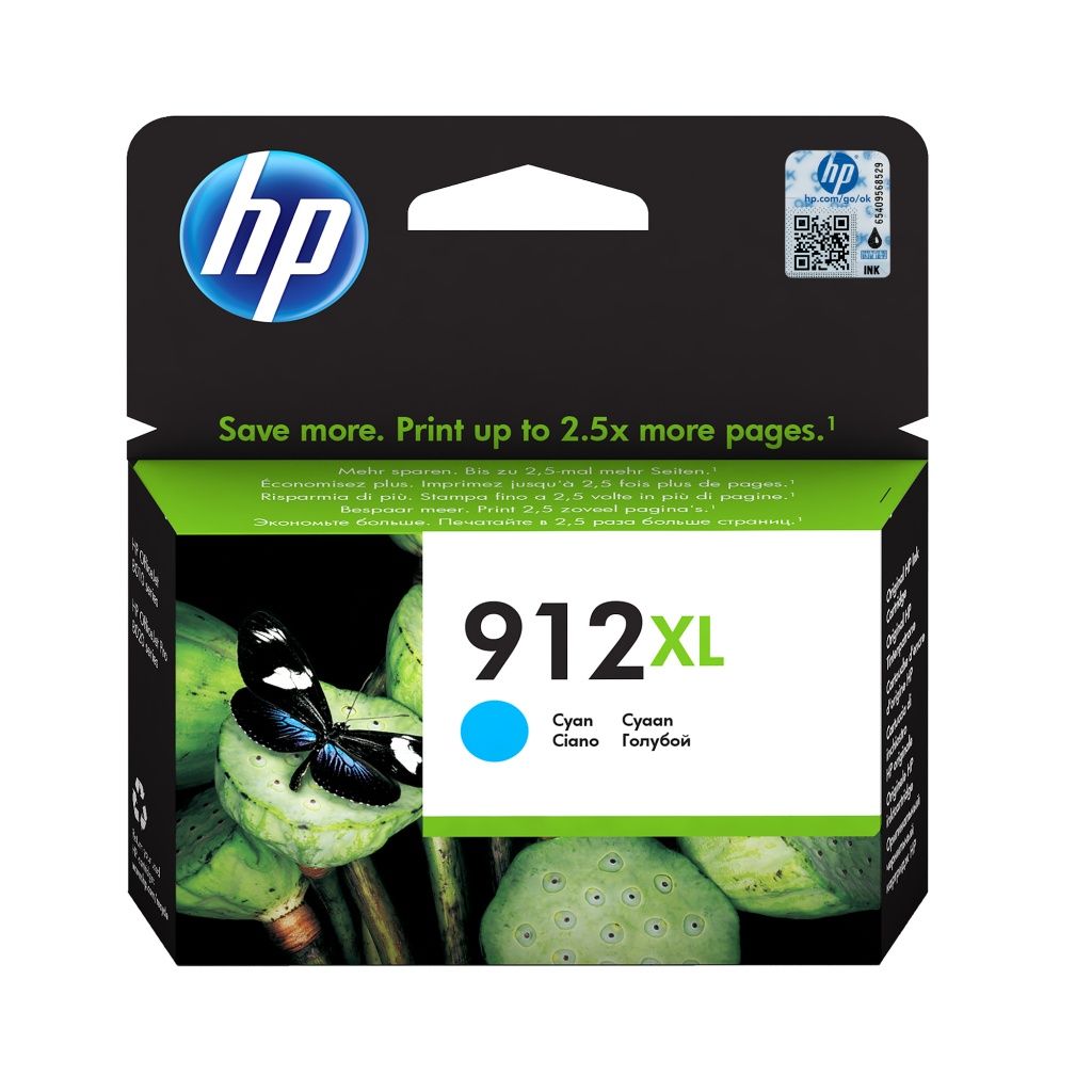 HP - Cartucho de tinta 3YL81AE para impresoras HP, compatible con uso doméstico y de oficina, negra profunda y colores brillantes, secado rápido sin manchas, alta capacidad y rendimiento constante