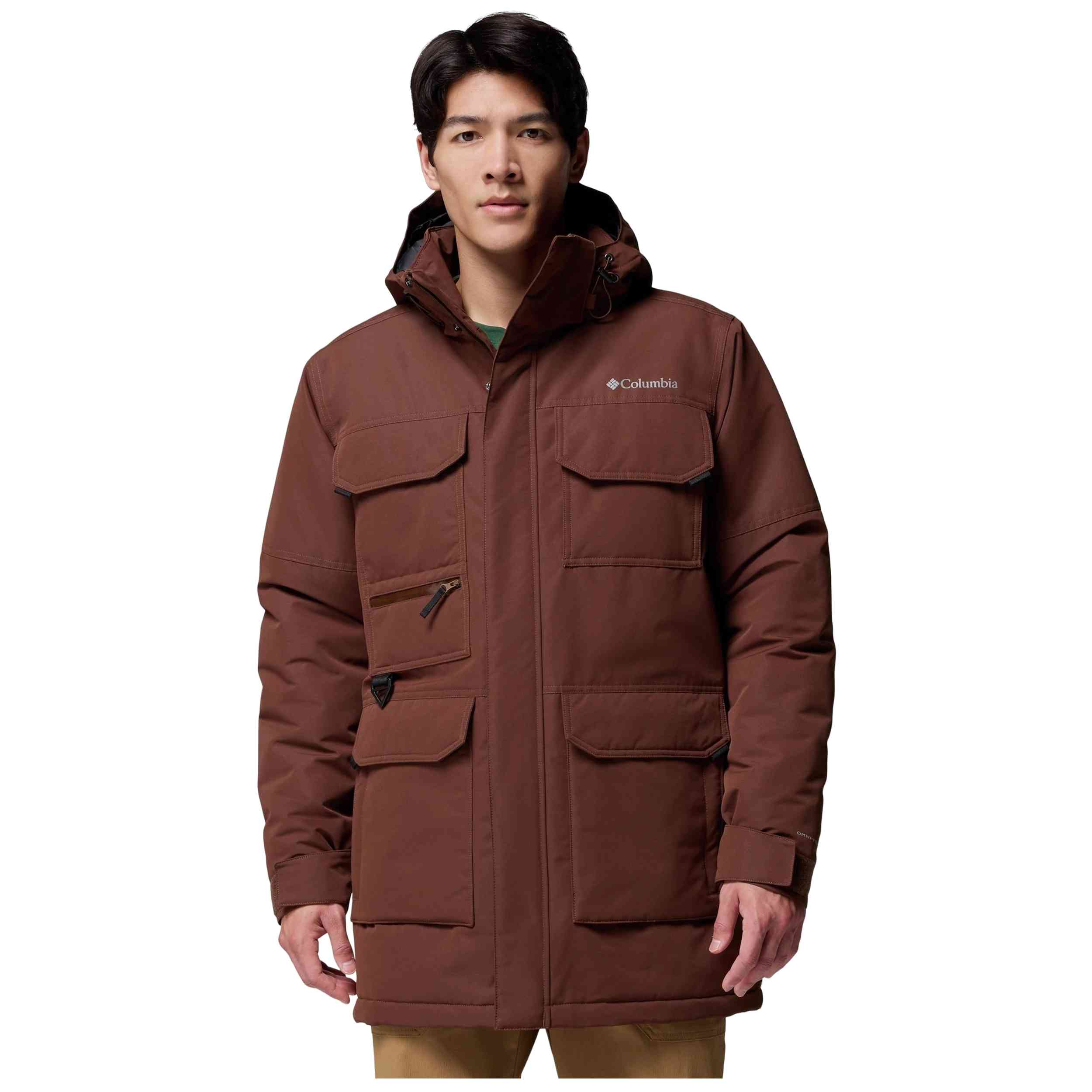 Parka Columbia modelo Chaqueta con capucha Columbia Landroamer II Parka marrón para Hombre en color Marron
