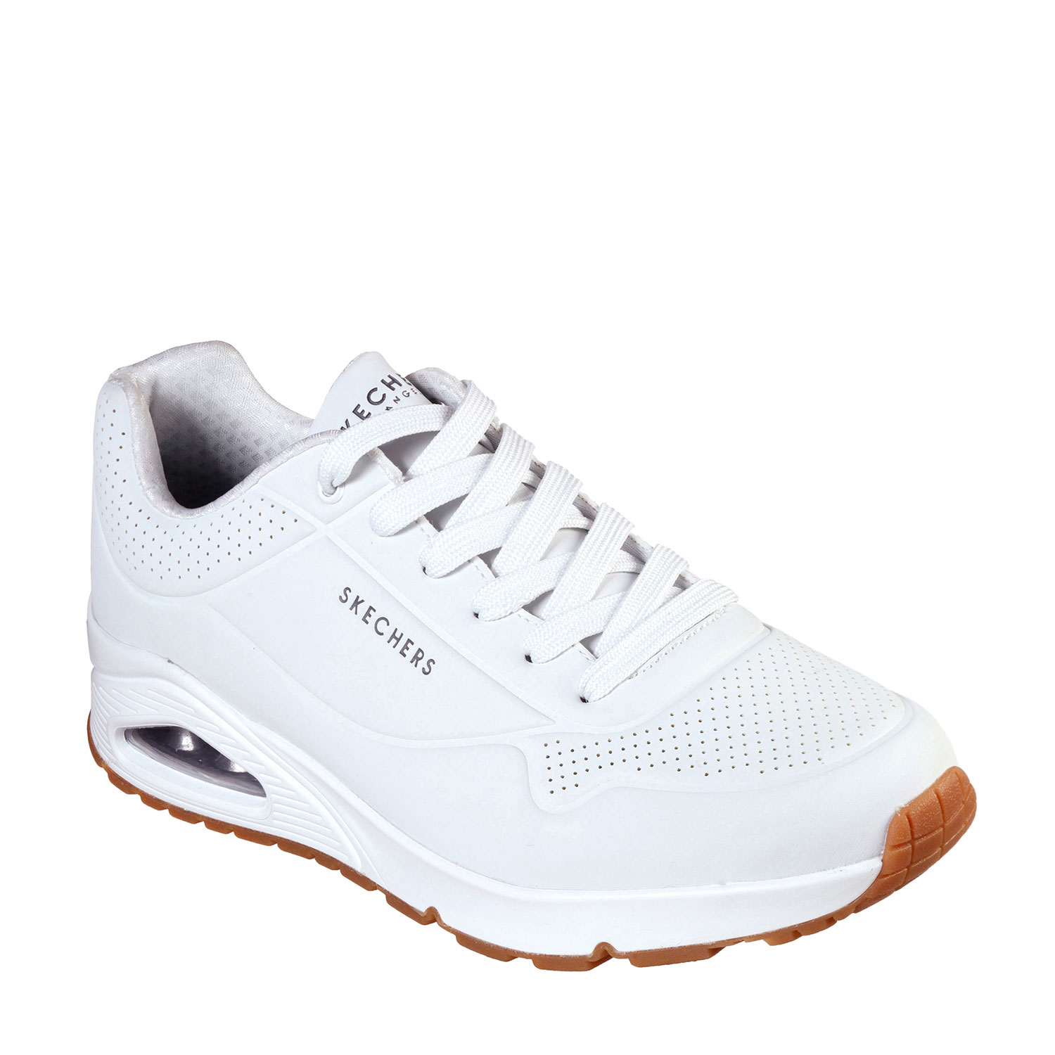 Skechers  Shoes Uno WT 52458-WHT  , para Hombre