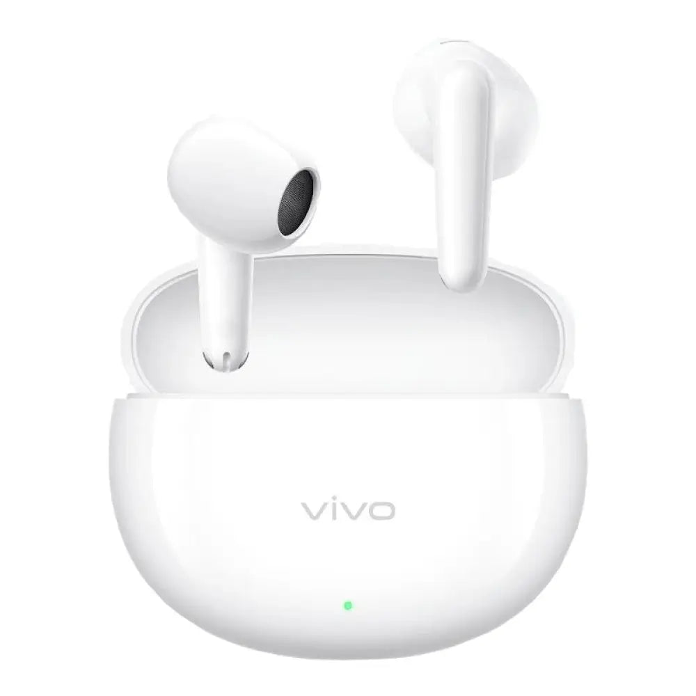 Auriculares Vivo Buds Air 3 inalámbricos Bluetooth con Reducción de Ruido por IA, control táctil y protección IP54, blancos