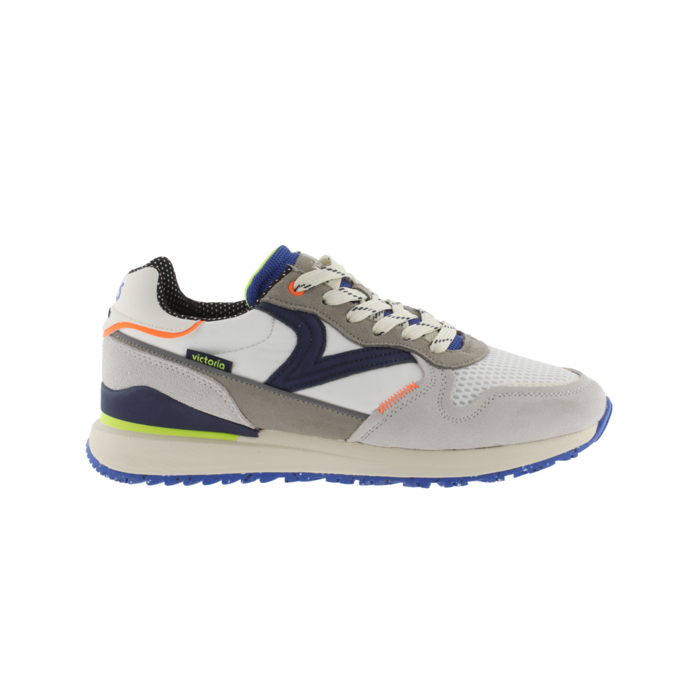 Victoria 1985 LEGGERA Zapatillas de nylon con piezas flúor y de serraje 8802113