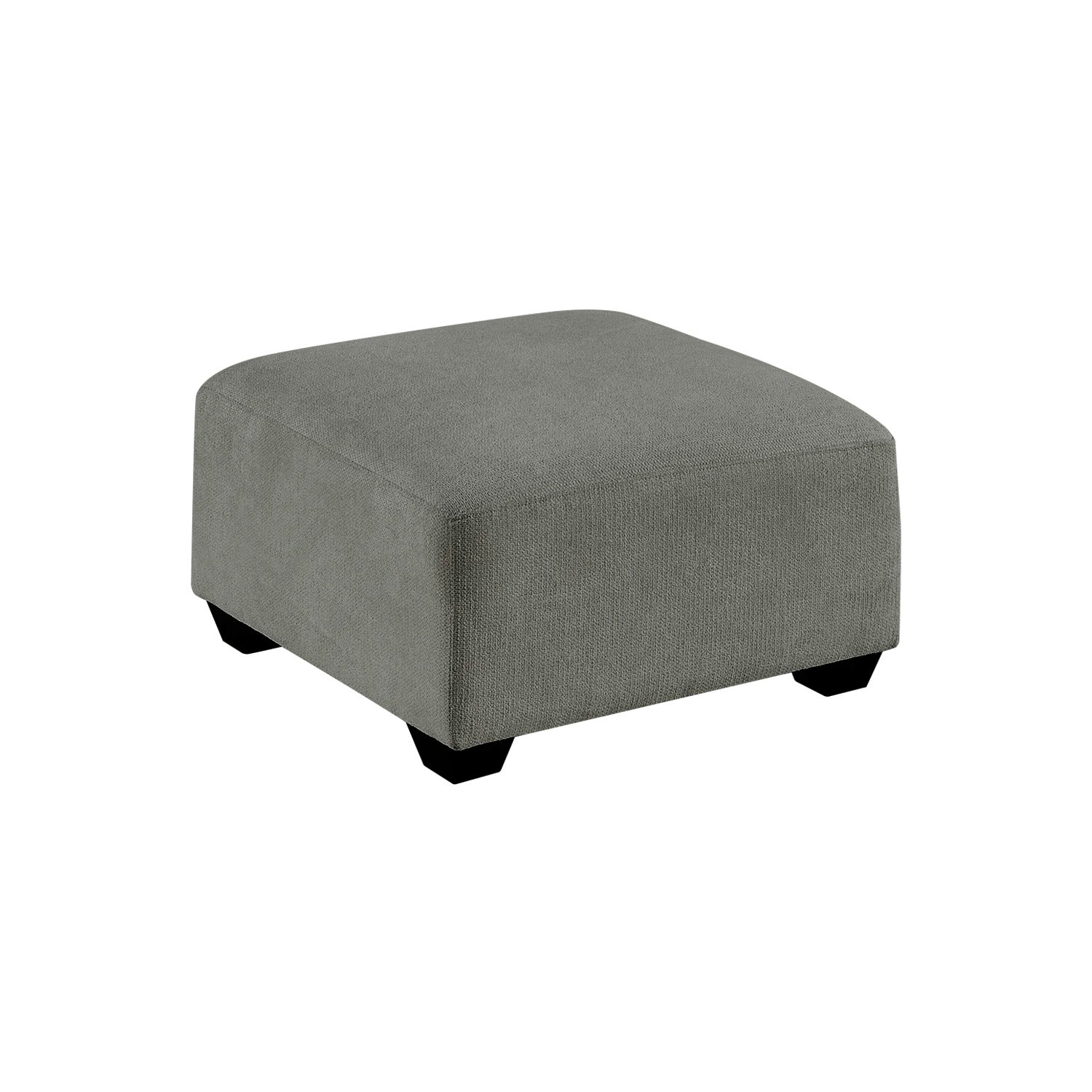 Módulo de sofá liza reposapiés/puf verde para hogar moderno mueble de almacenaje  - Homekit