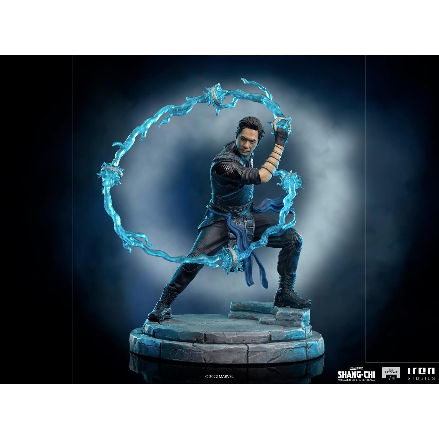 Iron Studios Shang-Chi et la Légende Des Dix Anneaux Figuras BDS Art Scale 1/10 Wenwu 21 cm