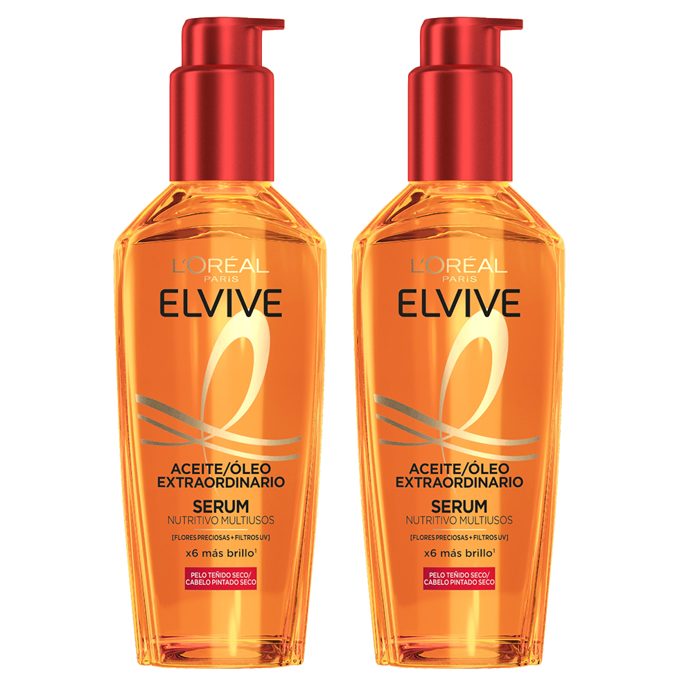 LOréal Paris | Rutina Elvive Color Vive Recarga Ecopack de Champú, Mascarilla, Champú, Acondicionador o Aceite Protector Para Pelo Teñido
