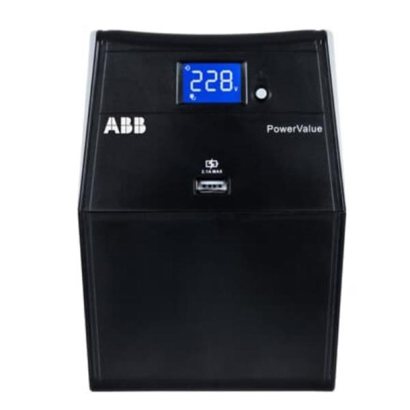 ABB PowerValue 11LI Up Sistema de alimentación ininterrumpida (UPS/SAI) Línea interactiva 1000 VA, negro