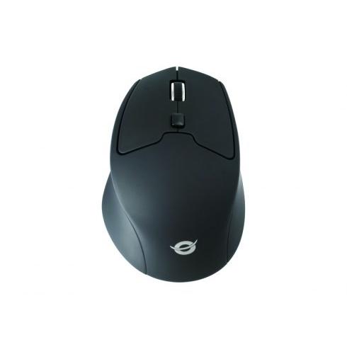 Conceptronic Ratón Bluetooth Ergonómico para PC con 6 Botones y Rueda Ultrasuave