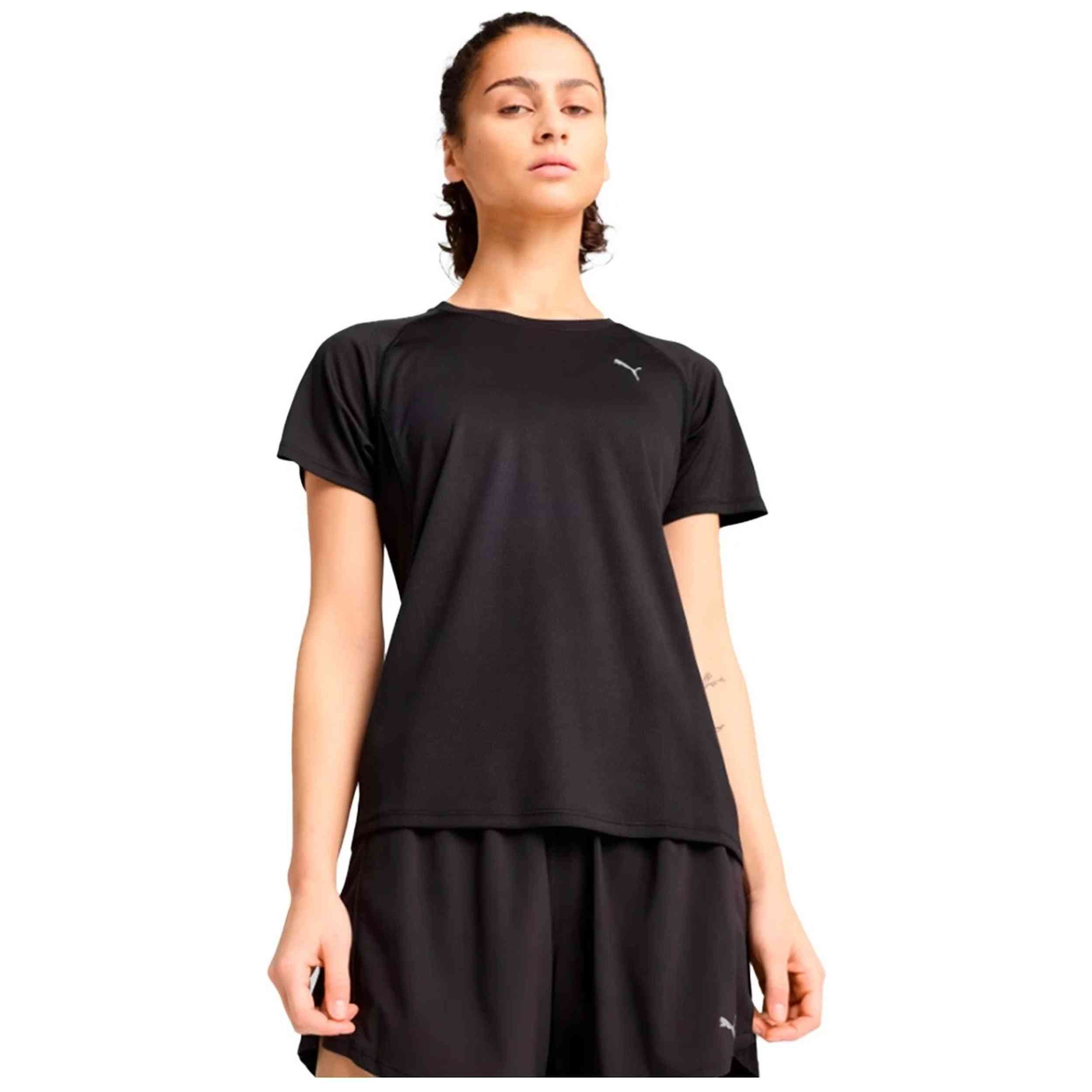 Camiseta Puma modelo W Run Velocity Tee ( en color Negro