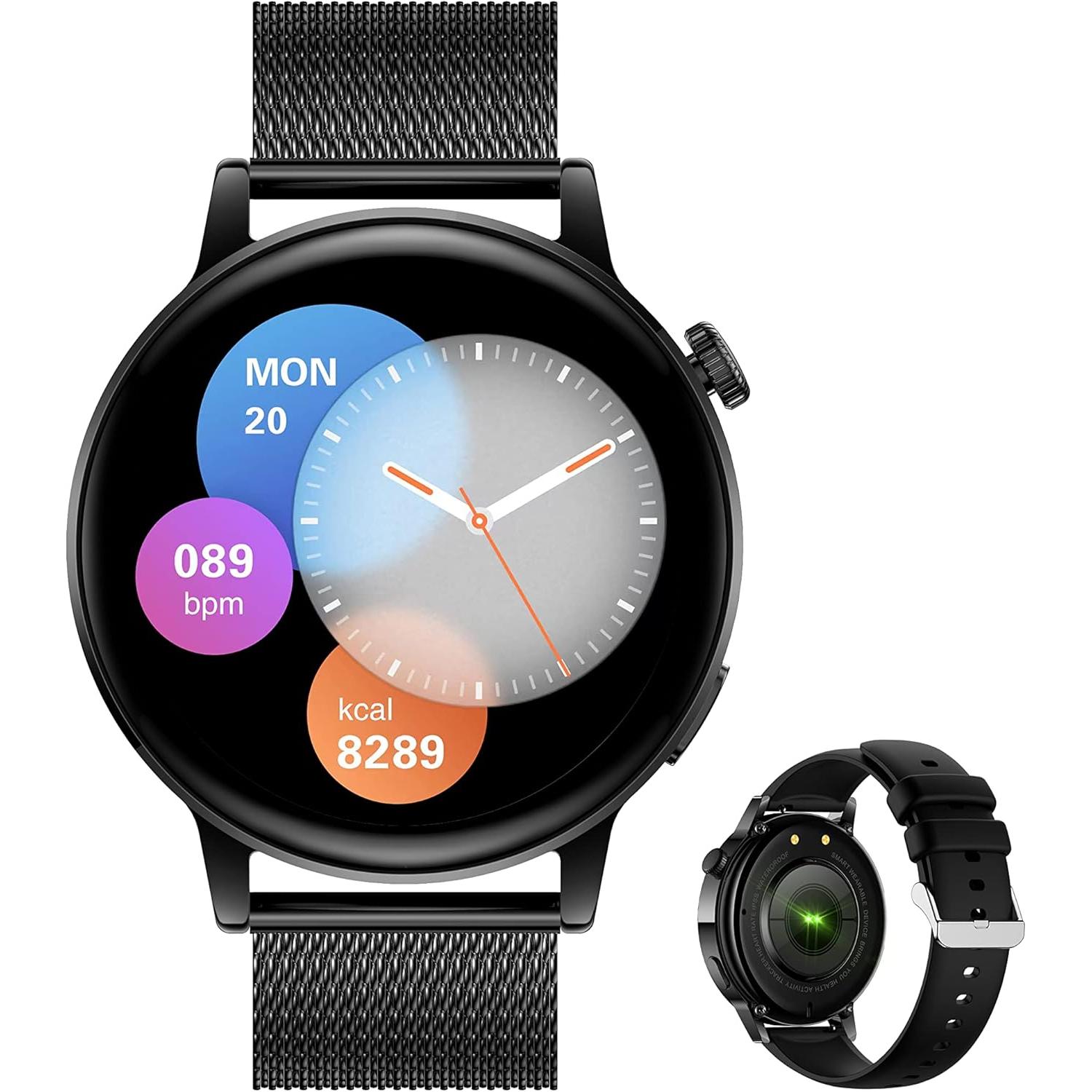 Reloj Inteligente Mujer Smartwatch Hombre IP68 Pulsómetro