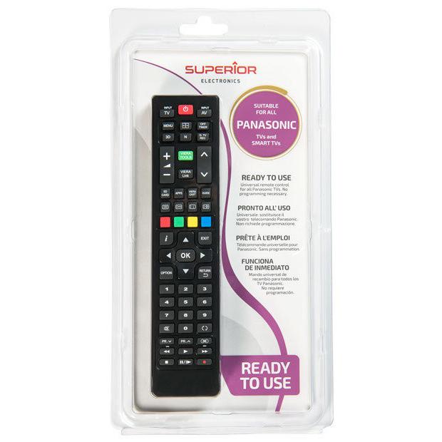 Superior Mando Universal para Televisores PANASONIC - Compatible con MAN3084