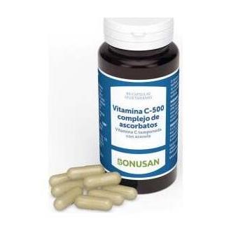 Bonusan Vitamina C 500 Complejo Ascorbatos 90Caps