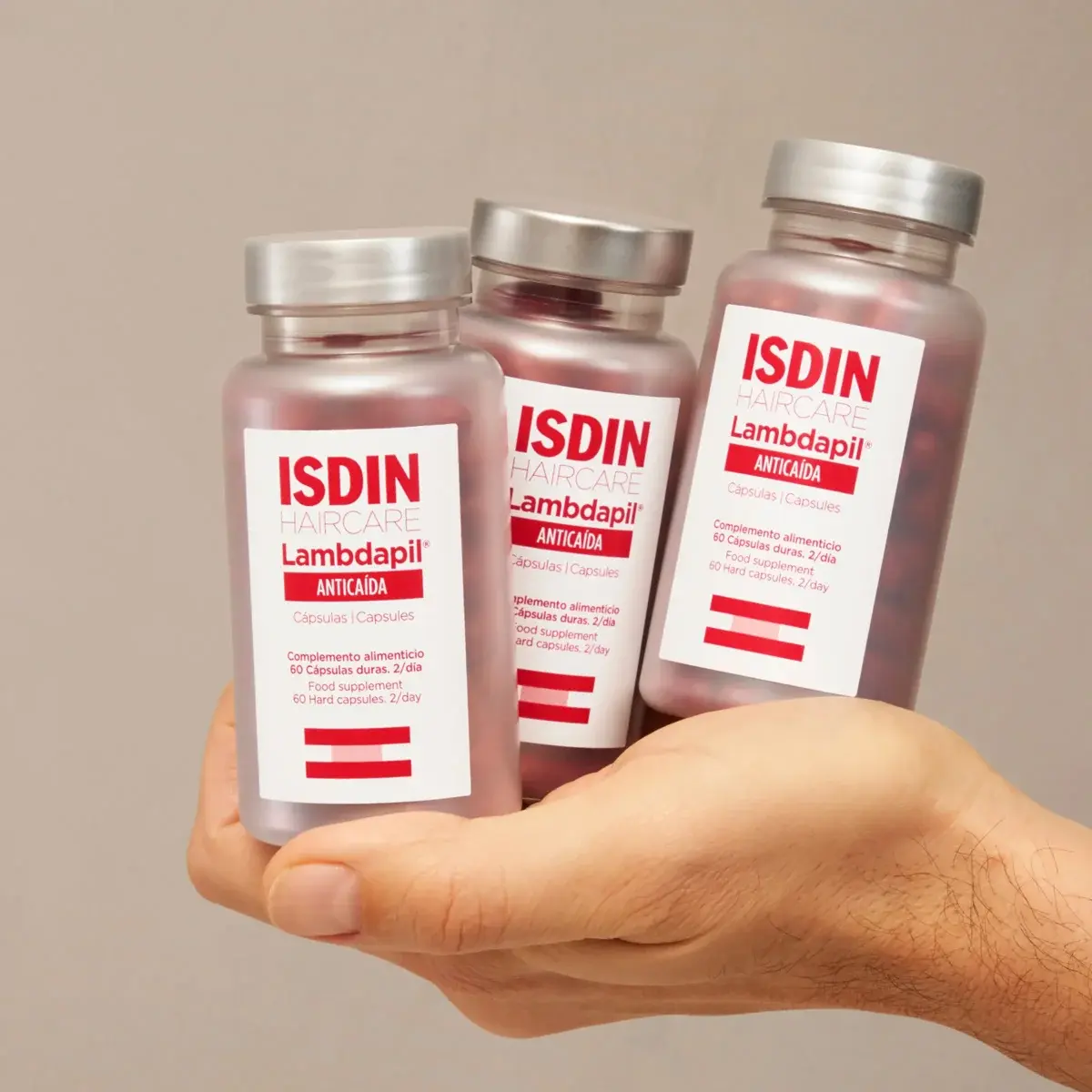 Lambdapil® Anticaída 180 Cápsulas - ISDIN