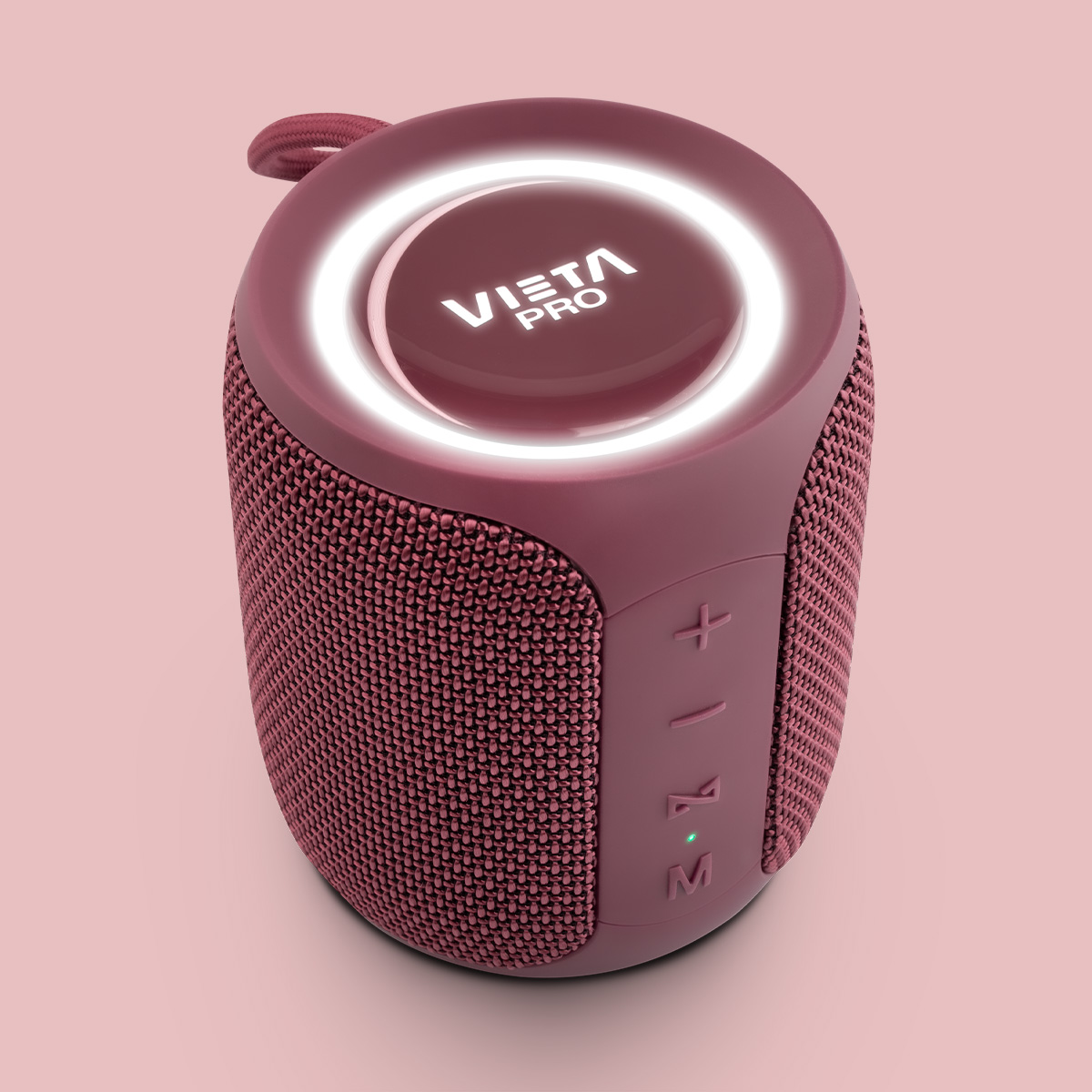 Auricular Diadema Way 2 de Vieta Pro, con Bluetooth 5.0, entrada Aux-in,  micrófono incluido, Radio Fm, Micro SD y batería de hasta 40 horas. Color  Granate. : : Electrónica