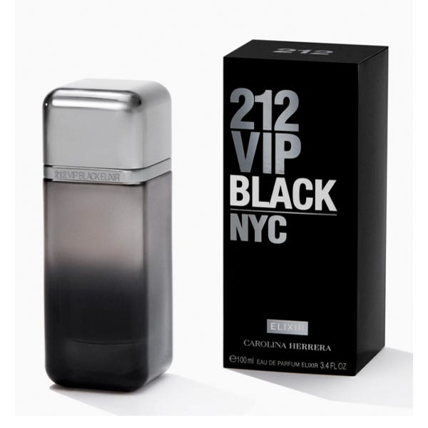 CAROLINA HERRERA 212 Vip Black Elixir 100 ML Eau de Parfum Elixir para Hombre