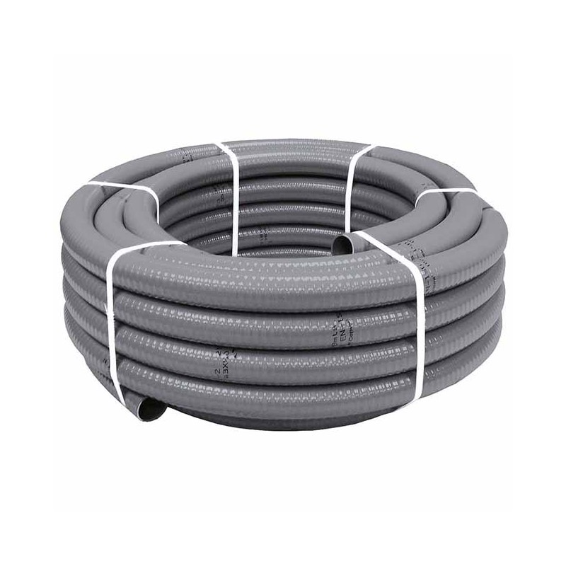 Suinga Tuberia PVC Flexible 16mm 50 metros | Hidrotubo Fontaneria Lavabo Fregadero | Tubo PVC Flexible | Tubería 16 mm Flexible