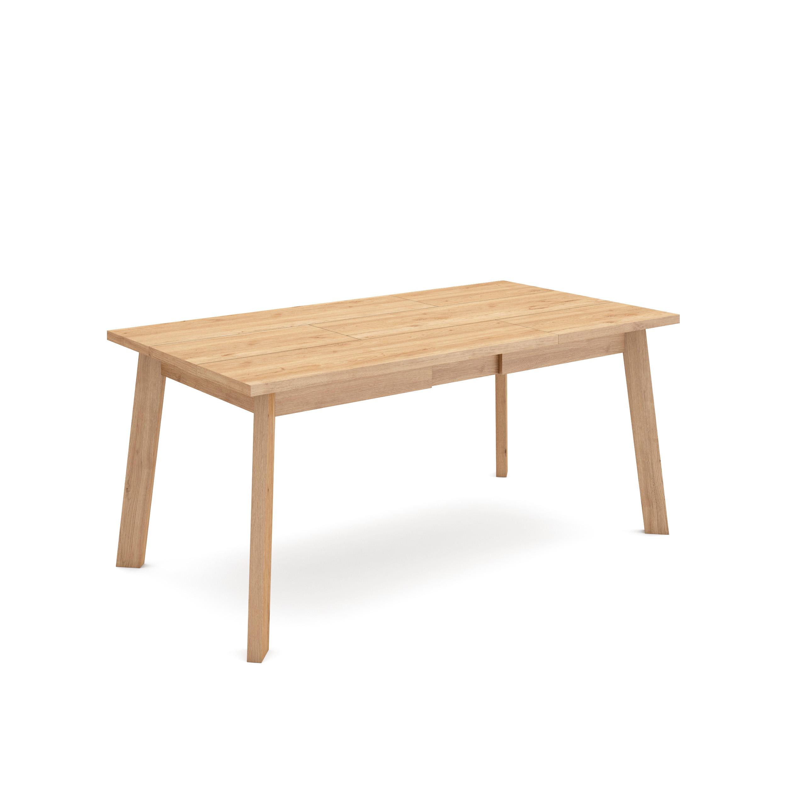Skraut Home, Mesa de Comedor, Odin, 167x90x74cm, Estilo Moderno, Fácil Montaje, Varios colores