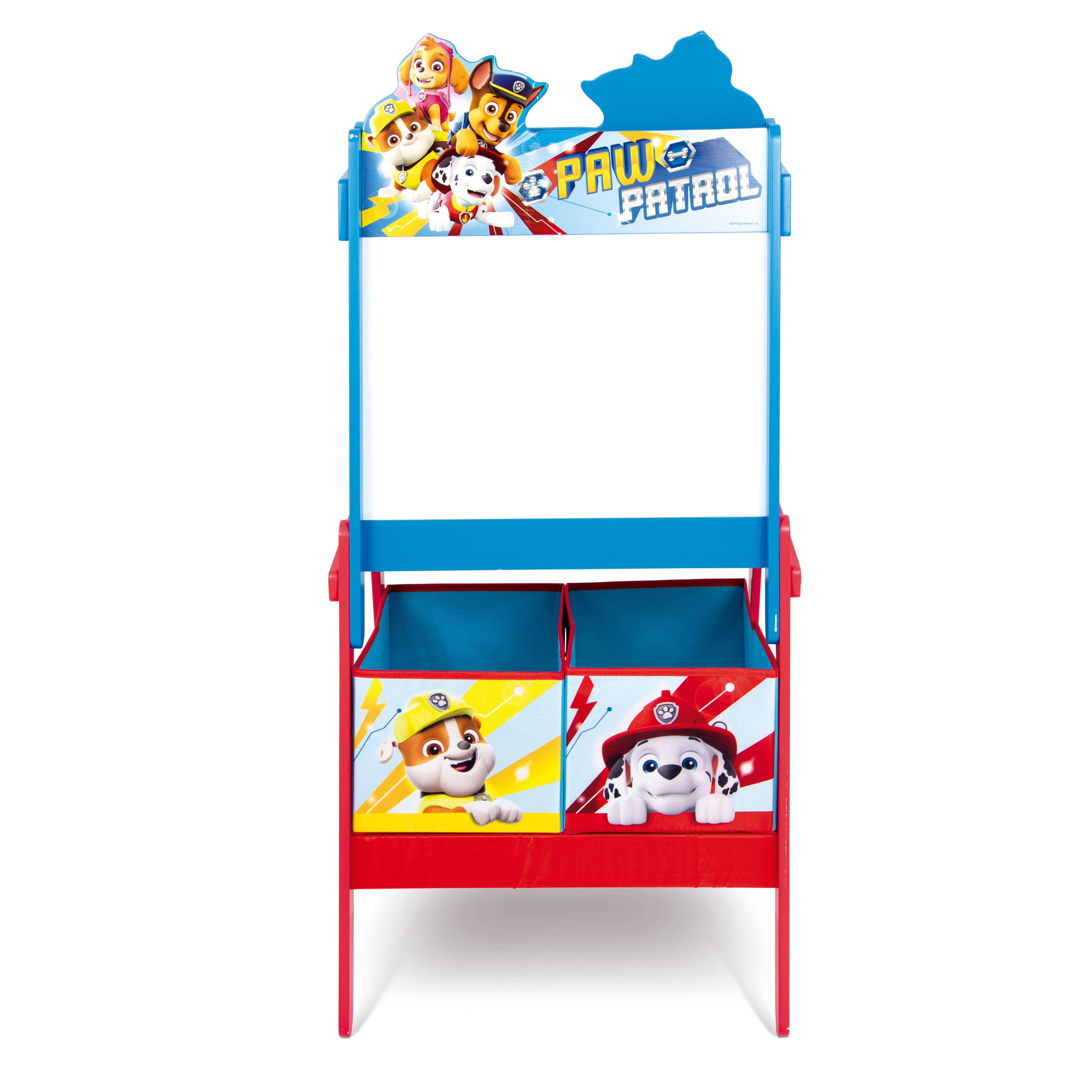 ARDITEX PW14455 Pizarra con soporte multifunción de madera de 54x45x117cm de NICKELODEON-Patrulla Canina