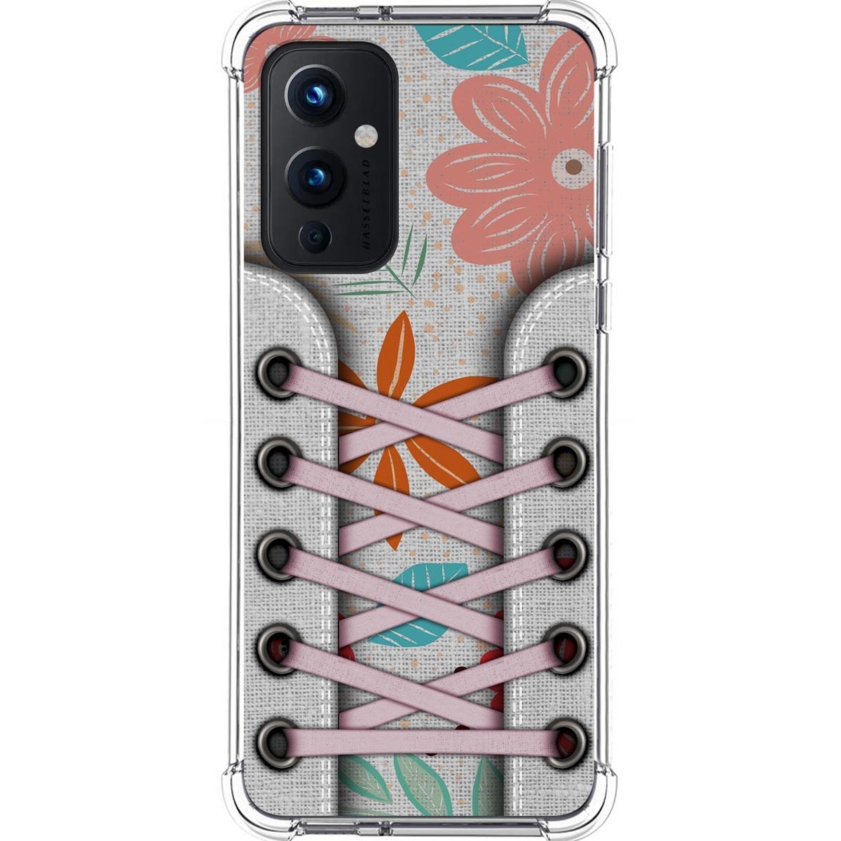Tumundosmartphone Funda Silicona Antigolpes para OnePlus 9 5G diseño Zapatillas 09 Dibujos