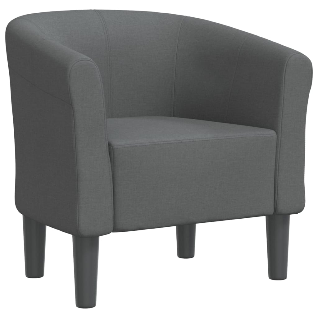 vidaXL Sillón de tela Rojo vino tinto, Marrón, Gris claro Sillon Dormitorio Sillon Comodos Silla Relax Sillón Sofá