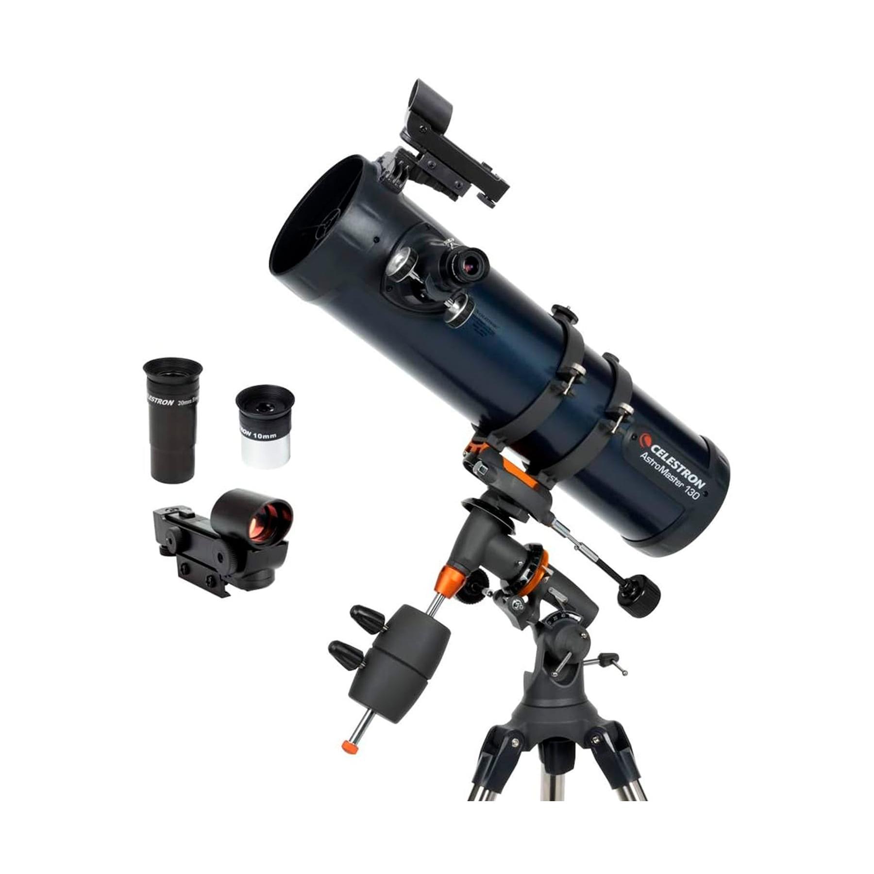 Celestron Astromaster 130EQ Reflector 33x Negro, Azul, Gris