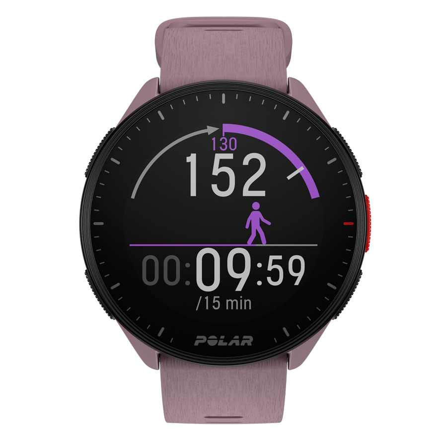 Polar - Polar Pacer GPS Running Watch Pantalla a color 1.2" MIP Bluetooth 5.1 GPS Integrado Más de 150 perfiles de deporte Hasta 100 horas de autonomía Batería 265 mAH