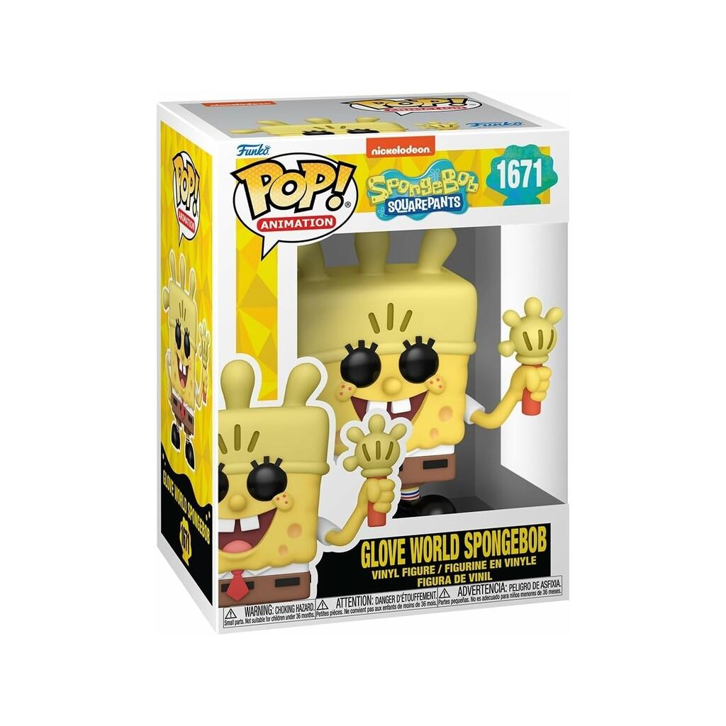 Funko Pop Animation Bob Esponja 25 Aniversario Figura Bob Esponja con Guante 75734