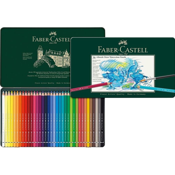 FABER LAPIZ FABER CASTELL ACUARELABLE ALBRECHT DURER 36 COLORES ES ALBRECHT DURER 200x300x20 Cms.