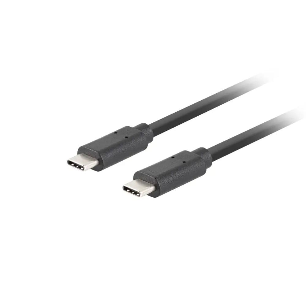 Cable USB C Lanberg CA-CMCM-32CU-0018-BK 1,8 m USB 3.2 Gen 2 Negro