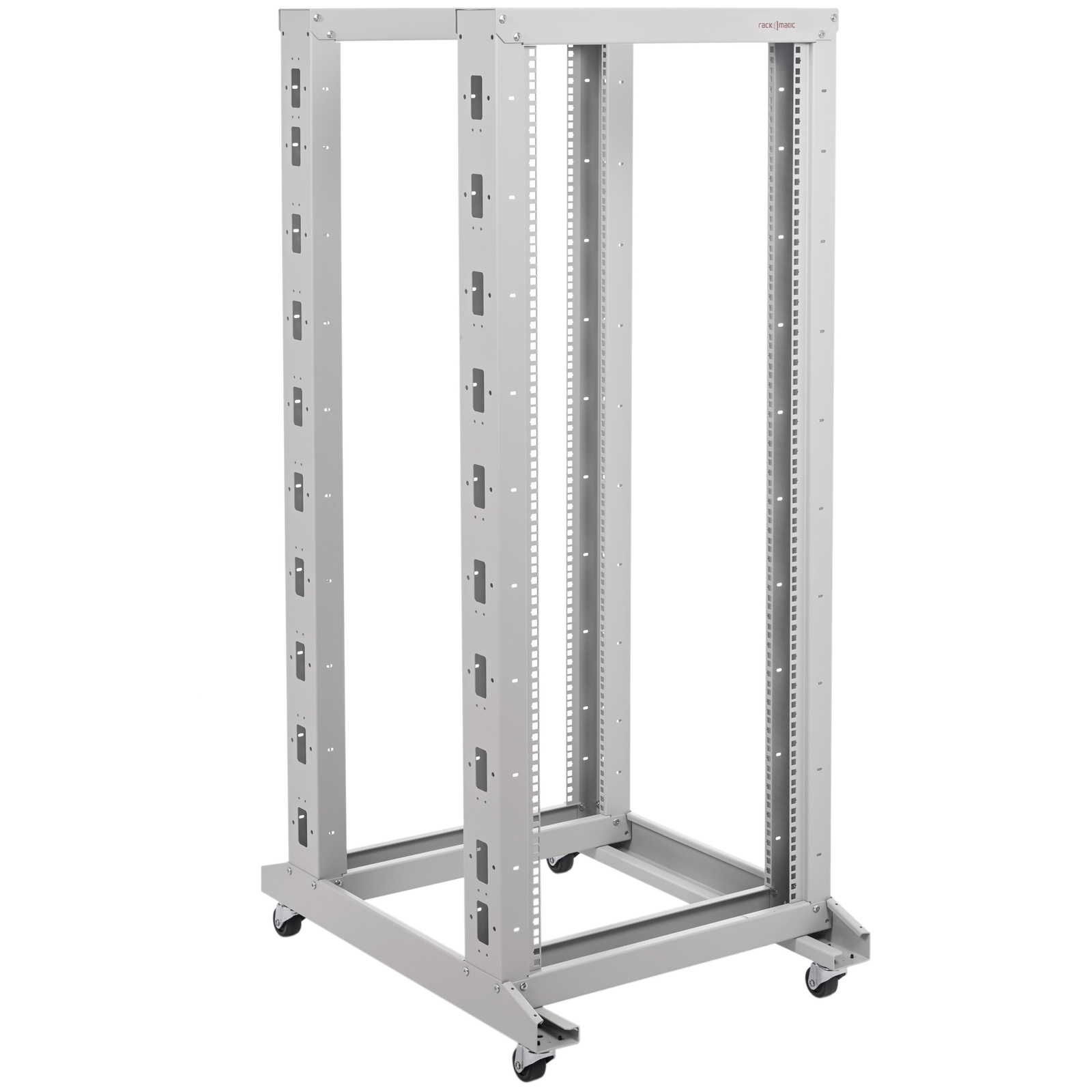 Armario rack 19'' abierto 29U 600x1000x1400mm blanco Open2 MobiRack de RackMatic - RackMatic