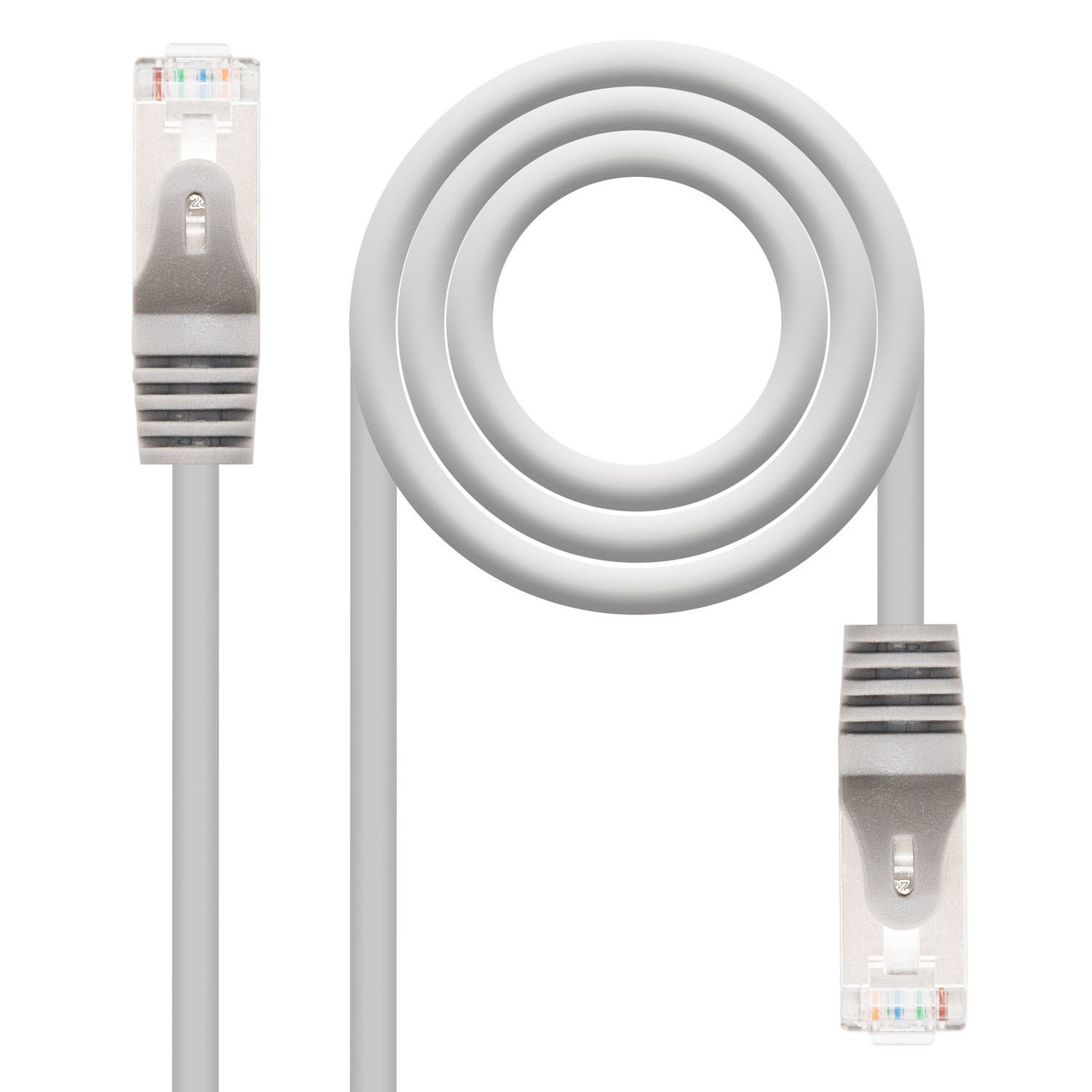 Latiguillo Rj45 Cat6 Ftp Cca 3m Gris Nanocable 10.20.0803