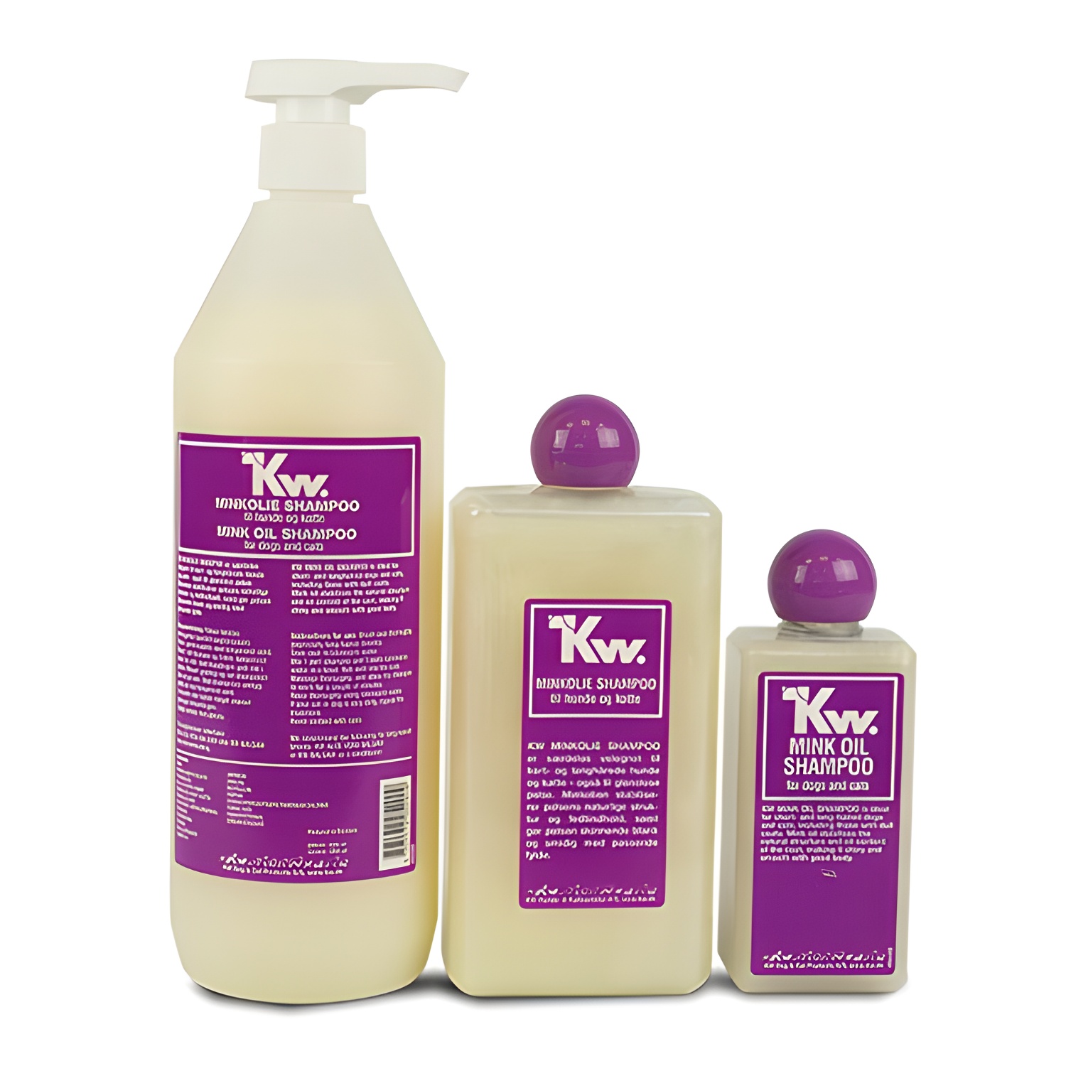 Champú Natural de Aceite de Visón para Mascotas de Pelo Largo y Fino