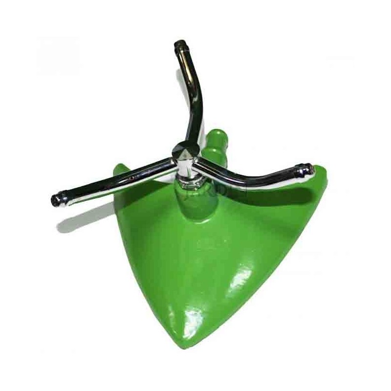 Suinga Aspersor de Jardin Giratorio 3 Brazos Aluminio | Aspersor de Riego de 4 a 7 m | Aspersores para Riego Profesional