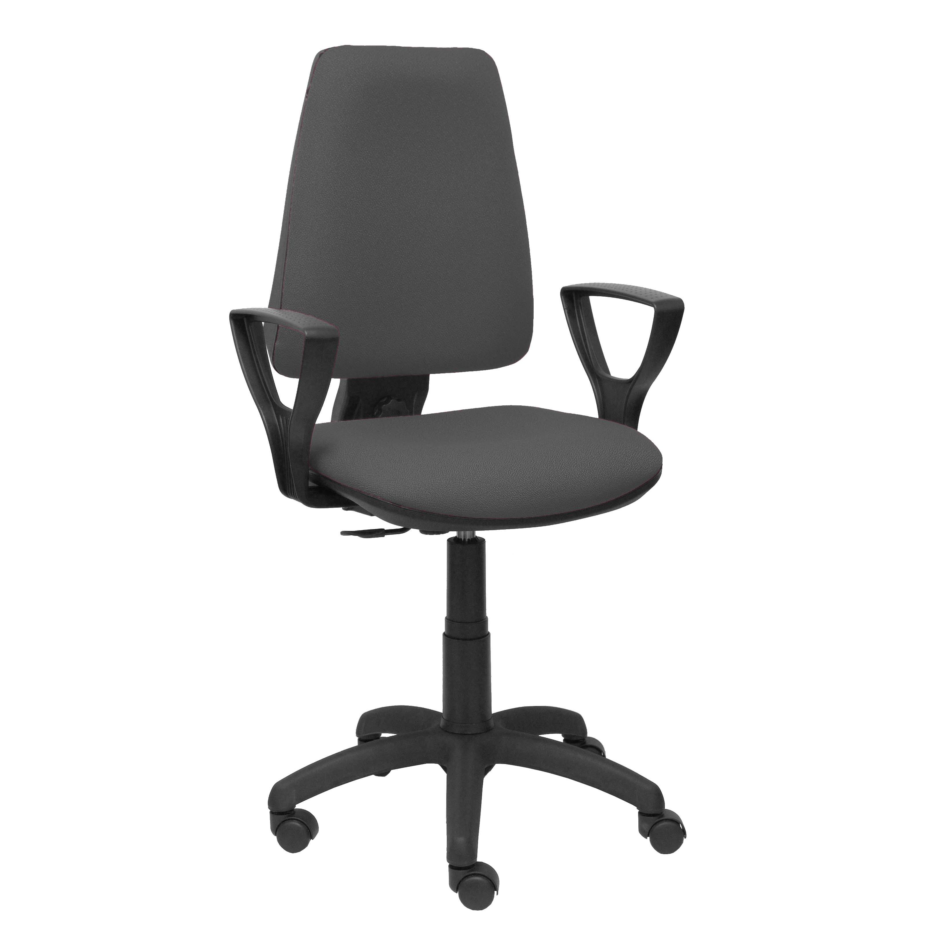 Piqueras Y Crespo Silla Ergonómica con Mecanismo Regulable y Brazos Fijos