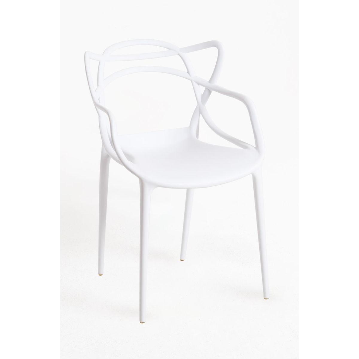 Regalos Miguel - Packs Sillas Jardín - Pack 2 Sillas Korme - Blanco