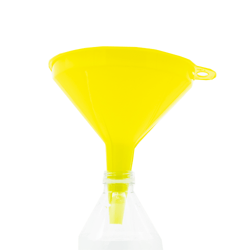 CABLEPELADO - Embudo - Cono de trasvase - pipeta - tolva para alimentación - Libre de BPA - facil de Limpiar - 12 cm - Color Verde