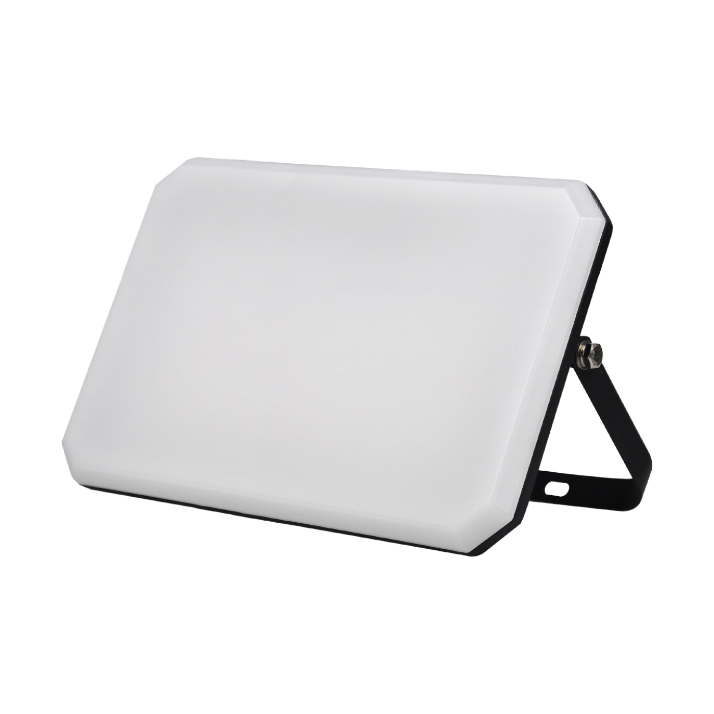 Proyector LED negro Foco exterior 230V 150W 4000K Cubierta Milky 15000lm 321x222x34,5 mm - Alcapower