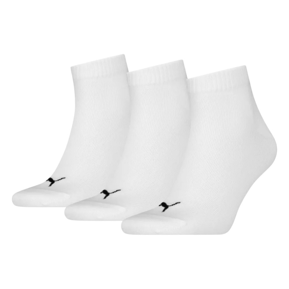 Calcetines Puma Plain Pack 3 Pares Blancas 701230337-300 Hombre Mujer Media Altura