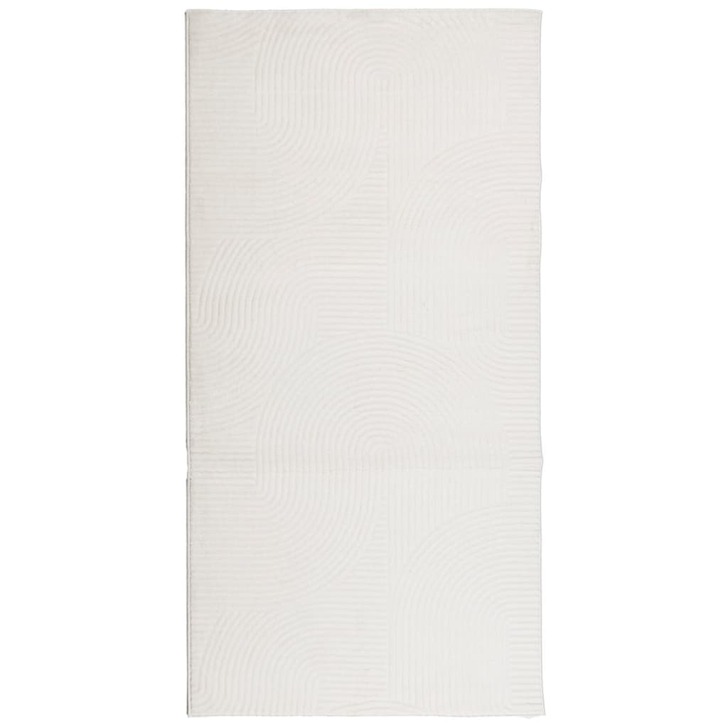 Vidaxl Alfombra de Pelo Corto Look Escandinavo IZA 100x200 Cm Color Antracita